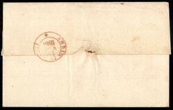 Fresca lettera da Solmona 11.5.61 (P.ti 10) affrancata con 2 grana ...