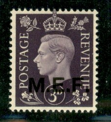 1942 - Nairobi - 3 pence (4/II - tipo B) - gomma integra - cert. AG