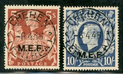 5 scellini (15) + 10 scellini (16) - 2 valori usati a Chieren ...