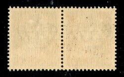1943 - 10 cent (471/I) in coppia (pos. 168/169) - R + punto dopo N ...