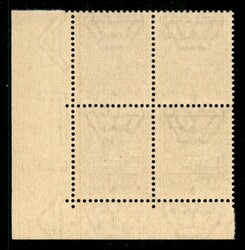 1945 - 1 lira su 10 cent (1) - quartina angolare (pos. 89/100) - ...