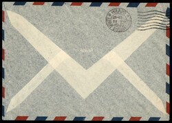 Aerogramma del 24.9.48 viaggiato per Milano recante 1000 lire ...