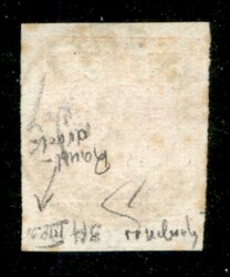 1850 - 15 cent (3 H) III tipo - Brescia 15.5 - cert. Ferchenbauer