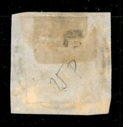 Frammento con 15 cent (20) bene marginato annullato Barbarano C3 (P ...