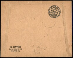 MILANO ZURIGO - 1925 (9 settembre) - Longhi 1393 - Volo Postale - ...