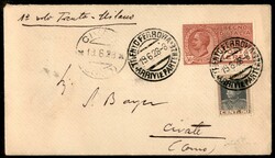 TRENTO MILANO - 1928 (19 giugno) - Longhi 1853 - ALI - Volo di Prova ...