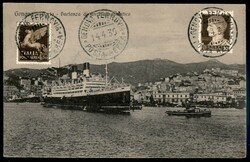 GENOVA TRIESTE - 1930 (15 aprile) - Longhi 2115 - SISA - Primo Volo - ...