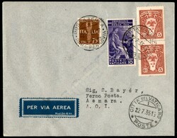 VATICANO ASMARA - 1935 (22 luglio) - Longhi 3289 - IA + AL - Linea ...