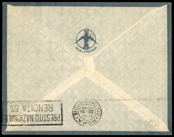 MOGADISCIO ROMA - 1935 (20 novembre) - Longhi 3356 - Ala Littoria - ...