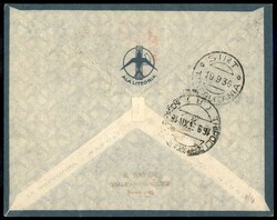 ADDIS ABEBA SIRTE - 1936 (10 settembre) - Longhi 3594 - Ala Littoria ...