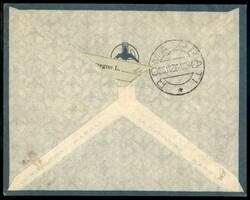 HARRAR ROMA - 1936 (19 ottobre) - Longhi 3610 - AL - Primo Volo - SB