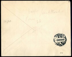 VATICANO LISBONA - 1940 (2 maggio) - Longhi 4008 - AL - Primo Volo - ...