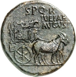 10.30.20: Ancient Coins - Roman Imperial Coins - Livia, Wife of Augustus