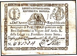 110.200: Banknoten - Italien