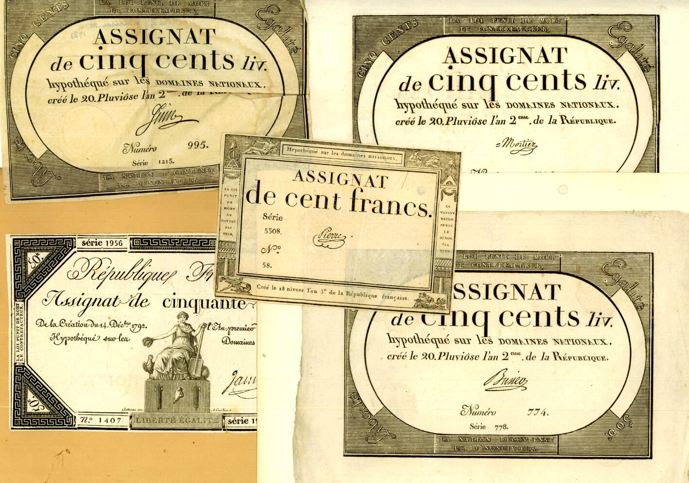 110.110: Banknoten - Frankreich