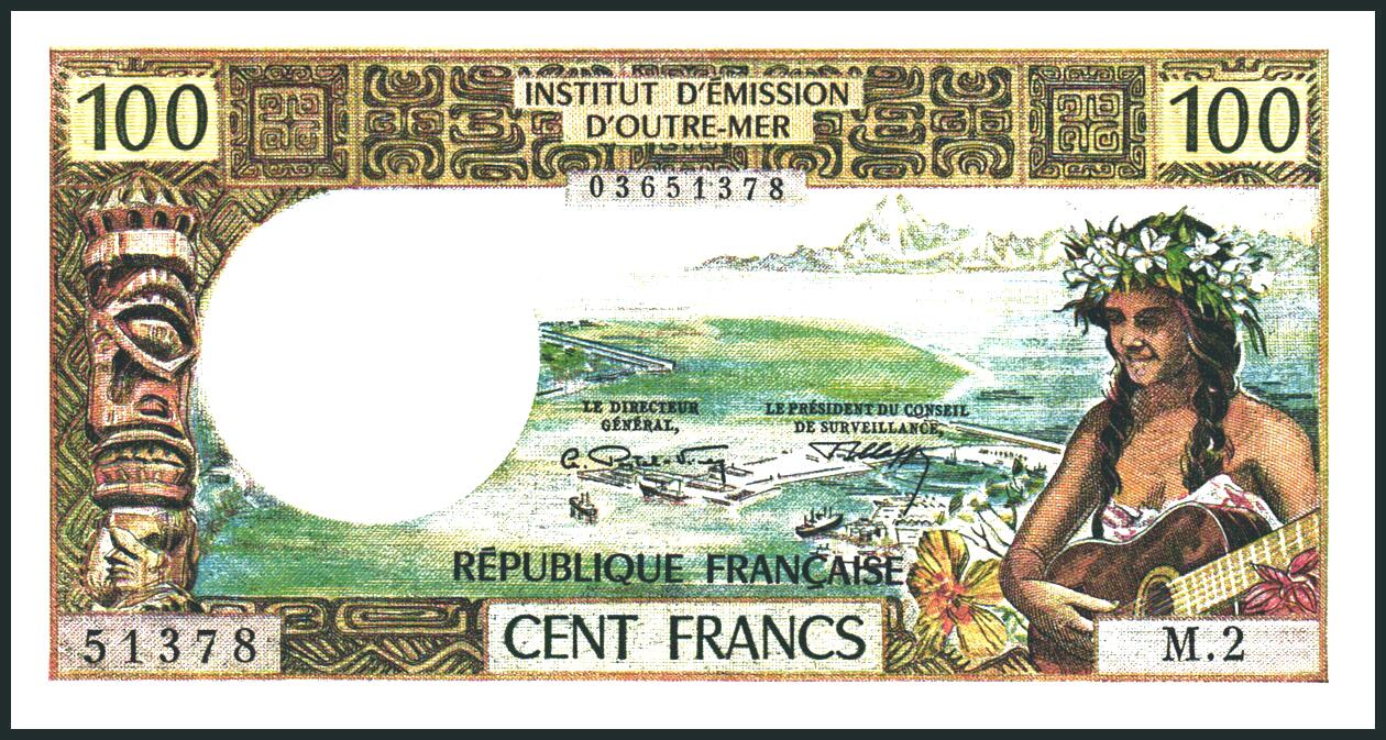 110.580.60: Banknoten - Ozeanien - Neukaledonien