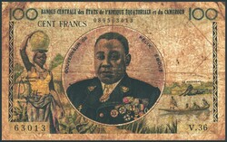 110.550.480: Banknotes – Africa - Central African Republic