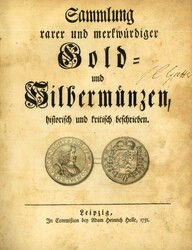 130.10: Numismatic Literatur - General