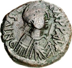 10.60.20: Ancient Coins - Byzantine Empire - Justin I, 518 - 527