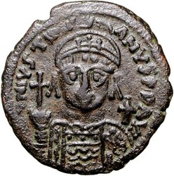 10.60.30: Ancient Coins - Byzantine Empire - Justin I and Justinian I, 527 AD