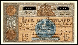 110.150.50: Banknoten - Großbritannien - Schottland