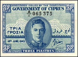 110.540: Banknoten - Zypern