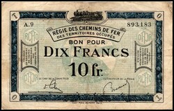 110.40: Banknoten - Belgien