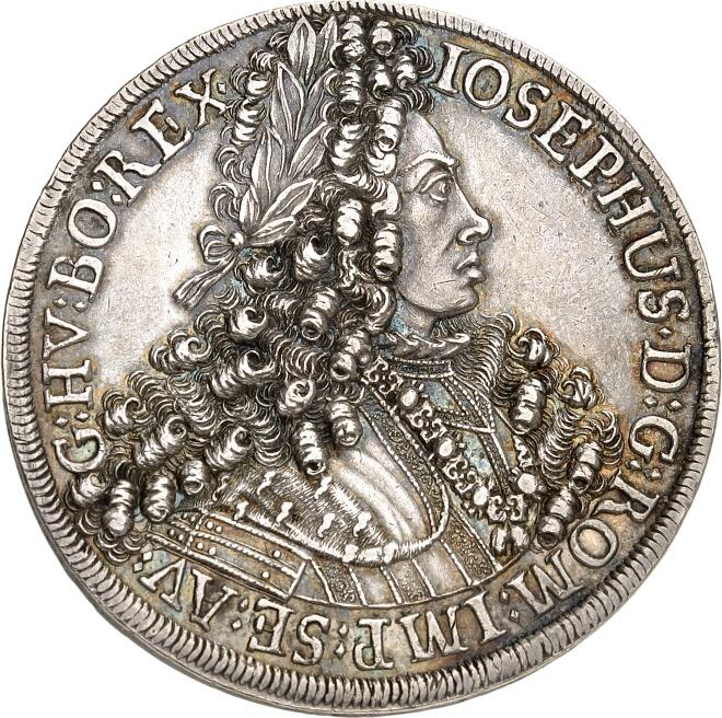 Römisch Deutsches Reich. Joseph I. 1705-1711. Reichstaler 1707 Hall. ...