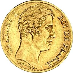40.110.10.400: Europe - France - Kingdom of France - Charles X, 1824-1830
