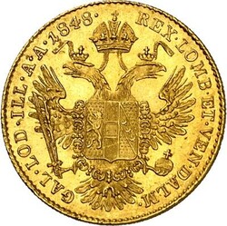 ÖSTERREICH. Ferdinand I. 1835-1848. Dukat 1848 B Kremnitz B. Gold 3 ...