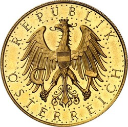 ÖSTERREICH. 1. Republik 1919-1938. 100 Schilling 1931 Gold 21,17g ...