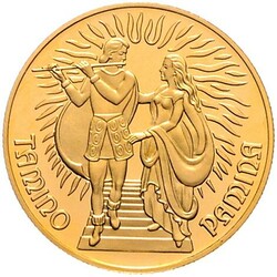 ÖSTERREICH. 2. Republik seit 1945. 1000 Schilling 1991 Gold 16,33g ...