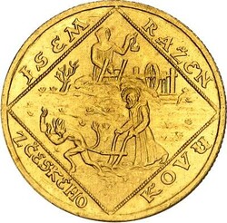 TSCHECHOSLOWAKEI. Republik 1918-1960. 2 Dukaten 1928 710. ...