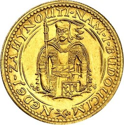 TSCHECHOSLOWAKEI. Republik 1918-1960. Dukat 1926 St. Wenzel, Gold 3 ...