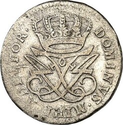 DÄNEMARK. KÖNIGREICH. Frederik IV. 1699-1730. 12 Skilling 1716 Gekr ...