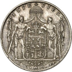 DÄNEMARK. KÖNIGREICH. Christian VIII. 1839-1848. Speciedaler 1847 F ...