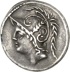 RÖMISCHE REPUBLIK : Silbermünzen. Quintus Minucius Thermus 103 v. ...