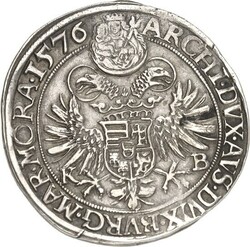 Römisch Deutsches Reich. Maximilian II. 1564-1576. 1/2 Taler 1576 ...