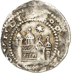 Aachen, Reichsmünzstätte. Friedrich I. Barbarossa 1152-1190. Denar ...