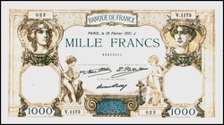 110.110: Banknotes - France