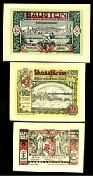 NOTGELD BESONDERER ART. LEDERGELD. OSTERWIECK am Harz (Sa.-Anhalt). ...