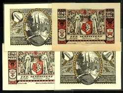 NOTGELD BESONDERER ART. LEDERGELD. OSTERWIECK am Harz (Sa.-Anhalt). 1 ...