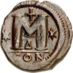 BYZANZ. ANASTASIUS I. 491-518. AE-Follis 33/32mm (512/517) 17,2g, ...