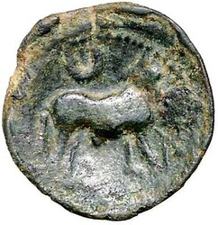 SPANIEN. HISPANIA CITERIOR. KASTILO / CASTULO (Cazlona). AE-Semis ...