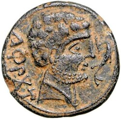SPANIEN. HISPANIA CITERIOR. KONDERBIA KARBIKA (im Jilocatal). AE-As ...