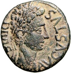 SPANIEN. LEPIDA CELSA, Colonia. Augustus 27 v. Chr. -14 n. Chr. AE-As ...