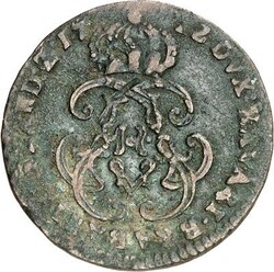 BELGIEN. NAMUR. Maximilian II. Emanuel von Bayern 1711-1714. Cu-Liard ...