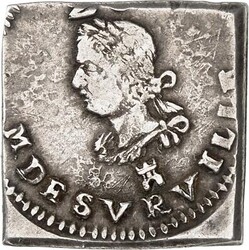 BELGIEN. TOURNAI / DOORNIK. Charles III. 1703-1711. Klippe zu 20 Sous ...