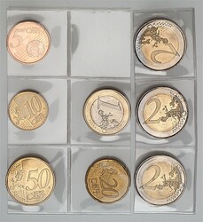 ANDORRA. 5, 10, 20, 50 Cent., 1 Euro 2014, 2 Euro 2014 Europa, 2018 ...