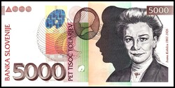 SLOWENIEN. 5000 Toljarev 2002. Pick 33a. .  Erhaltung: I  ...